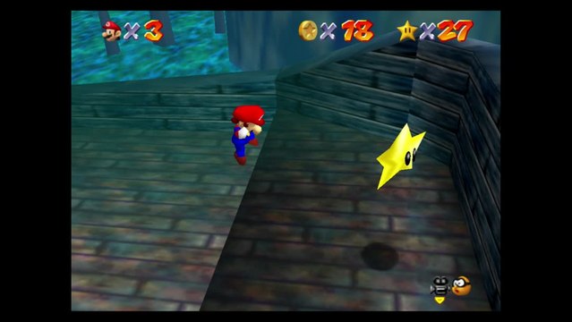 Super Mario 64 – Baie des pirates : étoile n°4 Pièces rouges à bord !