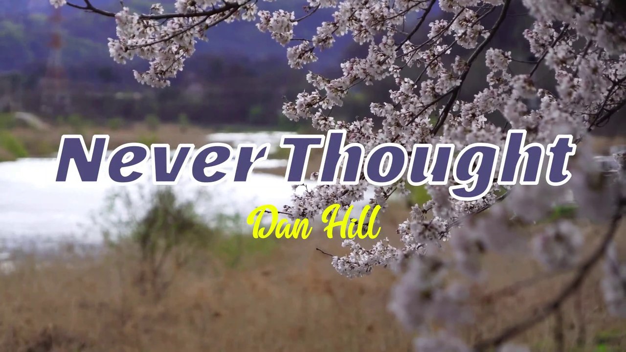 Never Thought Dan Hill | Karaoke Version |HD