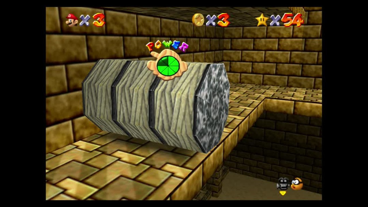 Super Mario 64 – Sables trop mouvants : étoile n°3 "Dans l'ancienne pyramide"