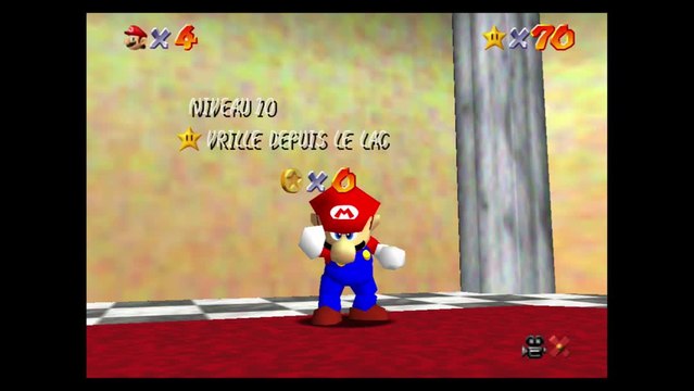 Super Mario 64 – Chez le roi des neiges : étoile n°4 Vrille depuis le lac