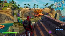 Fortnite, Chapitre 2, saison 4 : Collecter les anneaux au-dessus de Coral Castle (défis de la semaine 5)