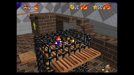 Super Mario 64 – Monde trempé-séché : étoile n°4 "Ascenseur express !"