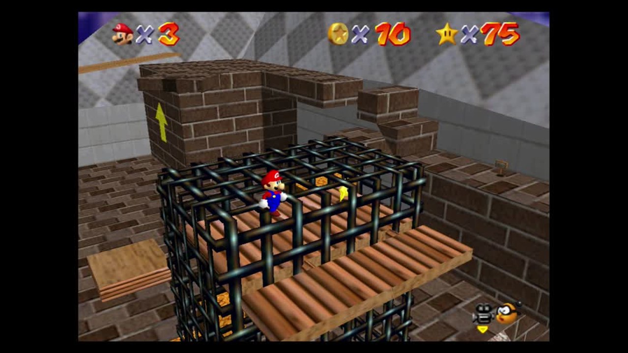 Super Mario 64 – Monde trempé-séché : étoile n°4 "Ascenseur express !"