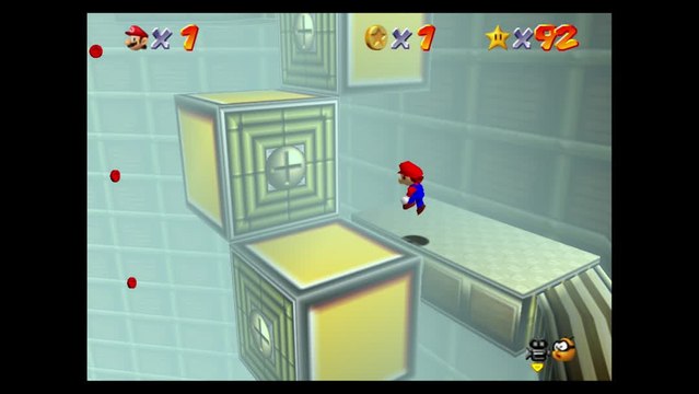 Super Mario 64 – Horloge Tic-Tac : étoile n°1 Roulements dans la cage