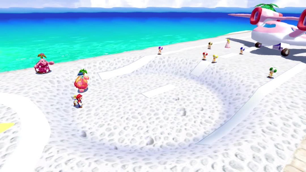 Super Mario Sunshine – L'aéroport : intro