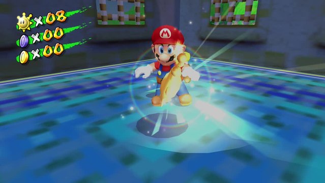 Super Mario Sunshine – Place Delfino : soleil secret n°1 Le Pianta lanceur