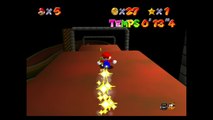 Super Mario 64 – Glissade de la princesse : accès et étoile secrète n°1