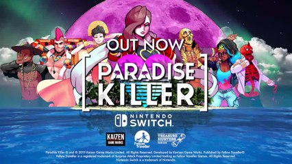 Paradise Killer : Le jeu d'enquête en open-world débarque aujourd'hui