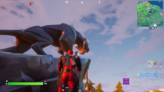 Fortnite, Chapitre 2, saison 4 : Visiter le Piton de la Panthère (défis de la semaine 3)