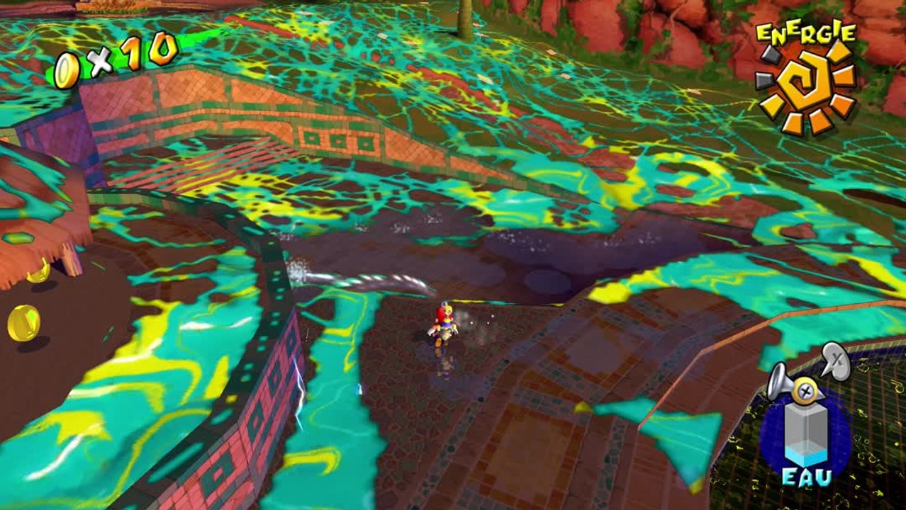 Super Mario Sunshine – Plage Sirena : soleil n°1 "La tempête de Méga Manta"