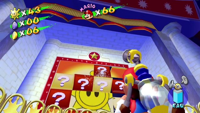 Super Mario Sunshine – Plage Sirena : soleil n°4 Le secret du casino