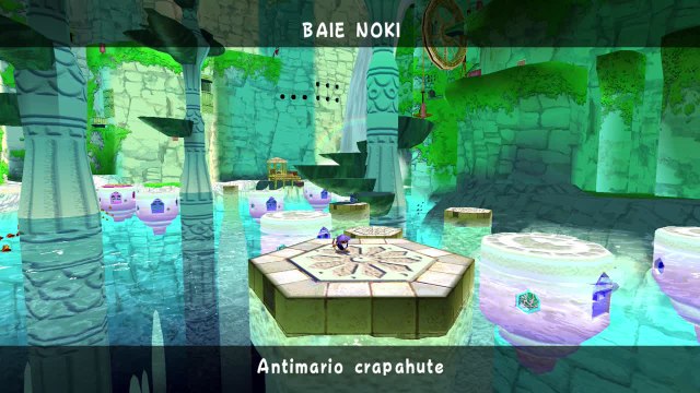 Super Mario Sunshine – Baie Noki : soleil n°7 Antimario crapahute