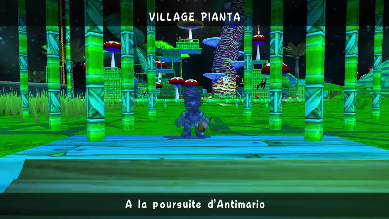 Super Mario Sunshine – Village Pianta : soleil n°7 "À la poursuite d'Antimario"