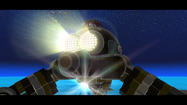 Super Mario Galaxy - Le gros truc à trois pattes