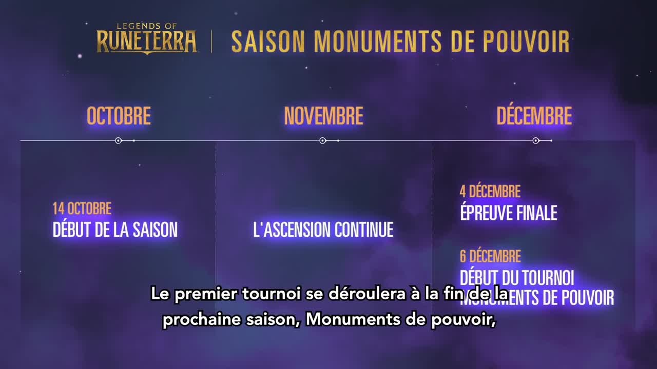 Legends of Runeterra : Nouveautés fin 2020
