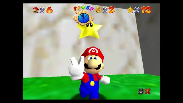 Super Mario 64 – Bataille de Bob-Omb : étoile n°6 Derrière la cage de Chomp