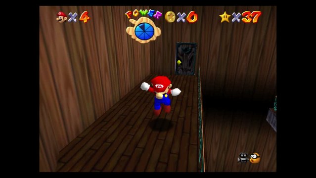 Super Mario 64 – Manoir de Big Boo : étoile n°3 Secret des livres hantés