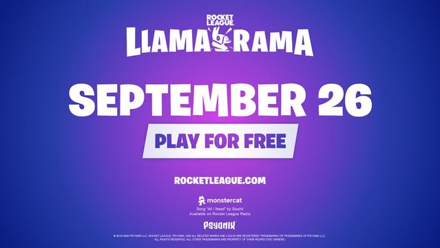 Rocket League : Llama-rama