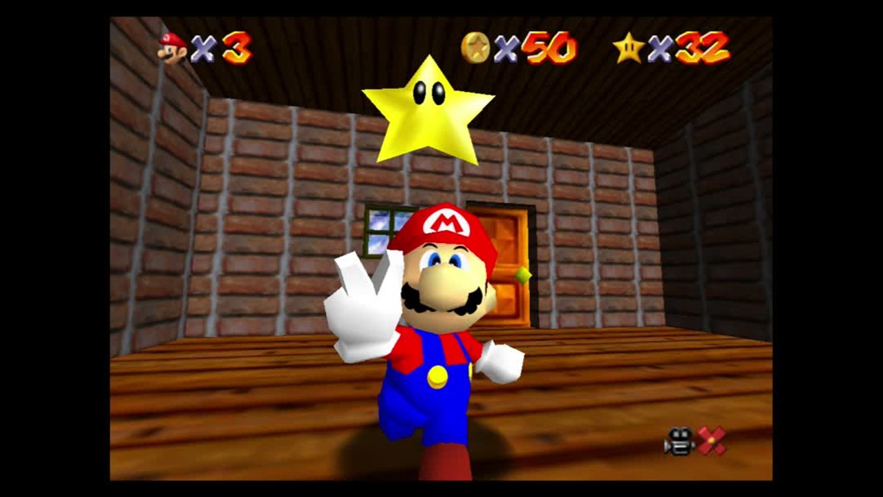 Super Mario 64 – Montagne Gla-Gla : étoile n°3 "Course du pingouin"