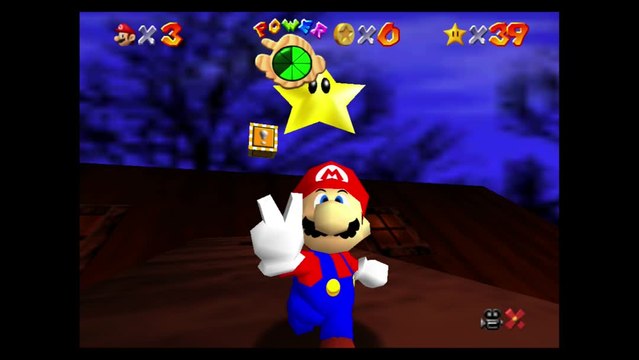 Super Mario 64 – Manoir de Big Boo : étoile n°5 Balcon de Big Boo