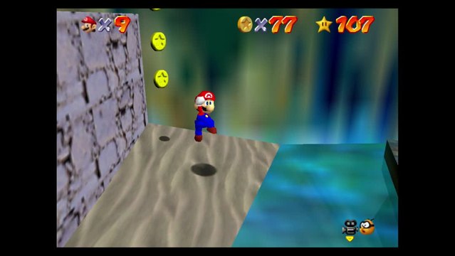 Super Mario 64 – Baie des pirates : étoile des 100 pièces