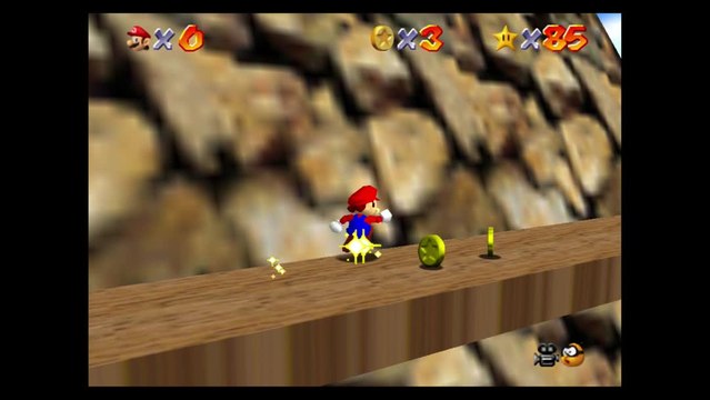 Super Mario 64 – Île grands-petits : étoile n°2 Au sommet de l'Île des Géants