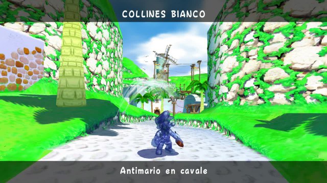 Super Mario Sunshine – Collines Bianco : soleil n°7 Antimario en cavale