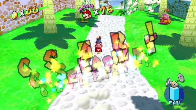 Super Mario Sunshine – Collines Bianco : soleil n°6 Le secret du lac pollué