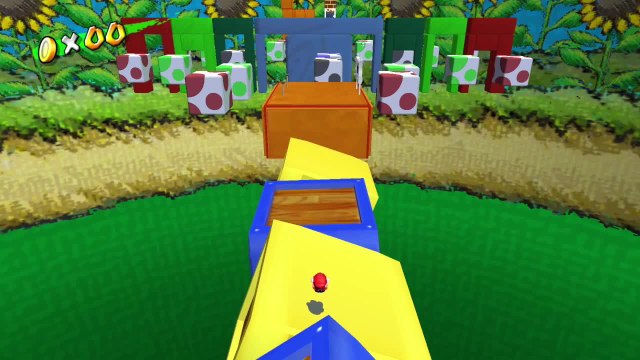 Super Mario Sunshine – Parc Pinna : soleil n°6 Le secret du carrousel des Yoshi