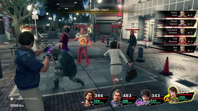 Yakuza Like a Dragon : Une virée nocturne entre amis sur Xbox Series X
