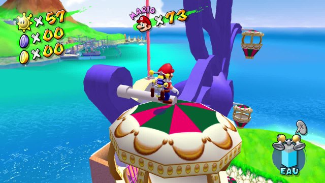 Super Mario Sunshine – Parc Pinna : soleil n°5 La grande roue de la discorde