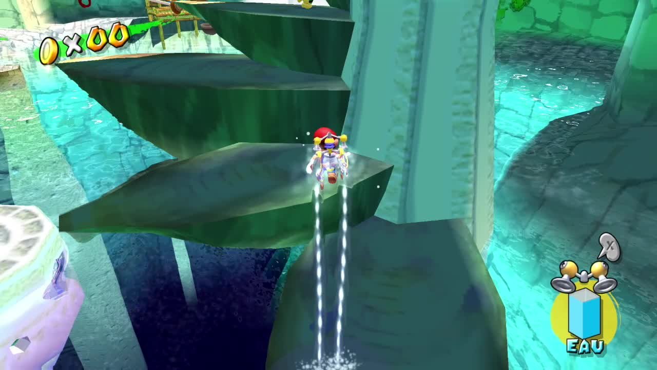 Super Mario Sunshine – Baie Noki : soleil n°6 "Le secret du coquillage"