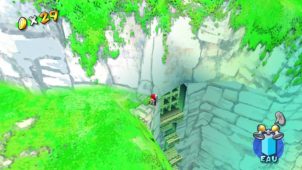 Super Mario Sunshine – Baie Noki : pièces bleues de l'épisode 6