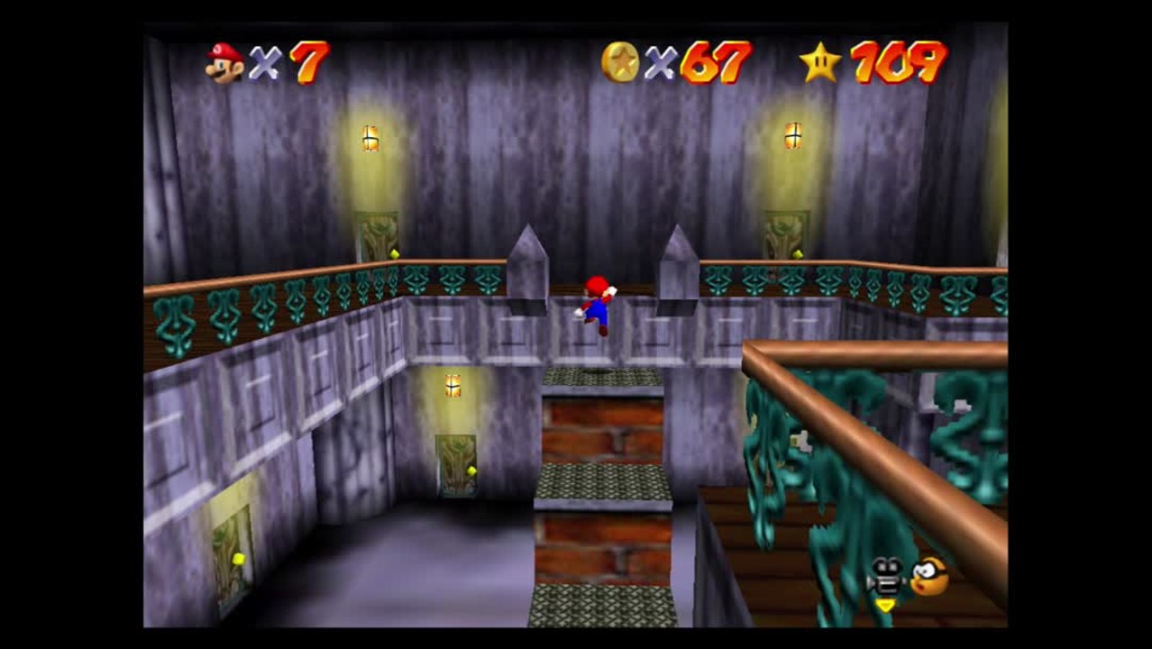 Super Mario 64 – Manoir de Big Boo : étoile des 100 pièces