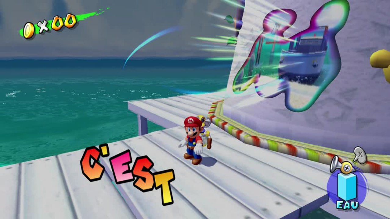 Super Mario Sunshine – Baie Noki : accès