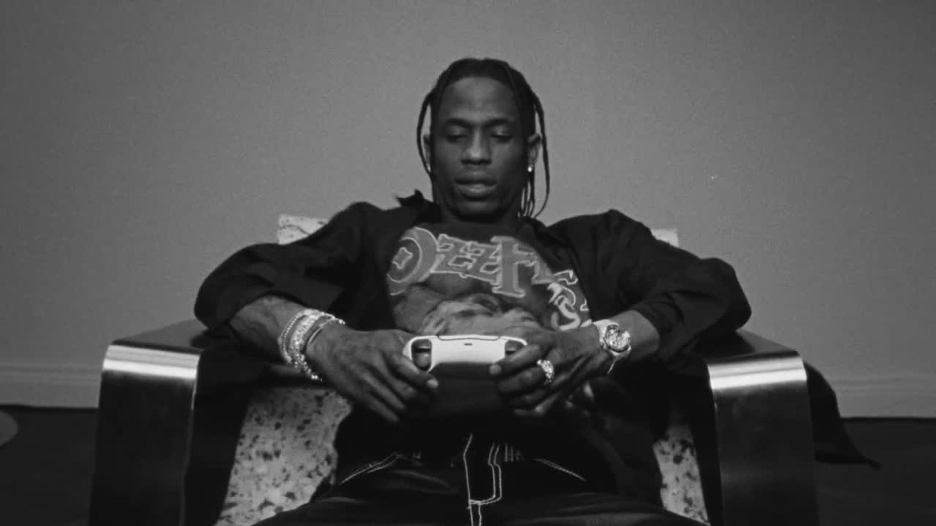 ⁣Travis Scott PS5 video