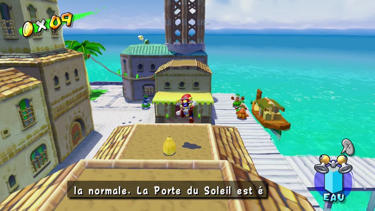 Super Mario Sunshine – Aéroport : accès