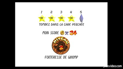 Super Mario 64 – Toutes les étoiles du niveau 2
