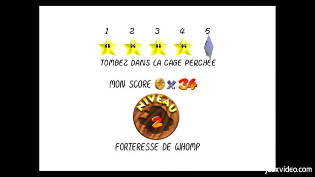 Super Mario 64 – Toutes les étoiles du niveau 2