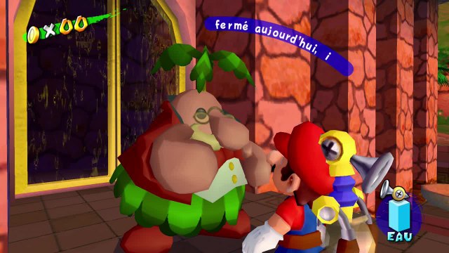 Super Mario Sunshine – Plage Sirena : pièces bleues de l'épisode 5