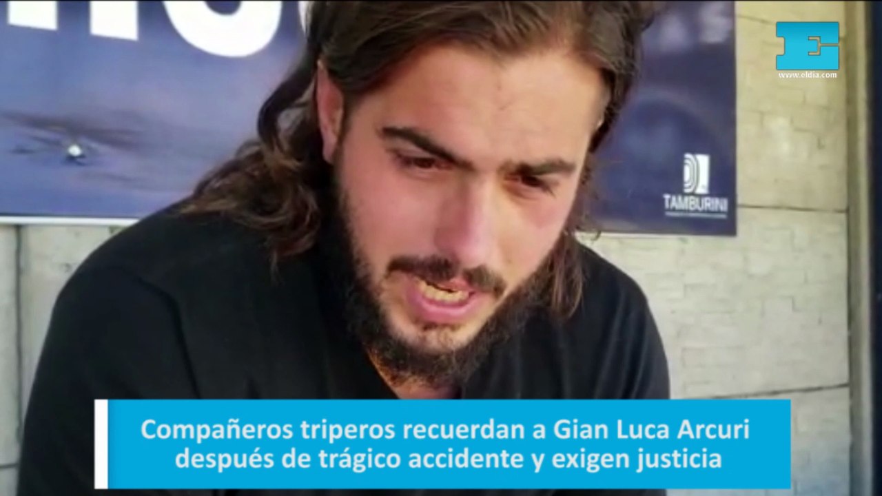 Compañeros triperos recuerdan a Gian Luca Arcuri después de trágico accidente y exigen justicia