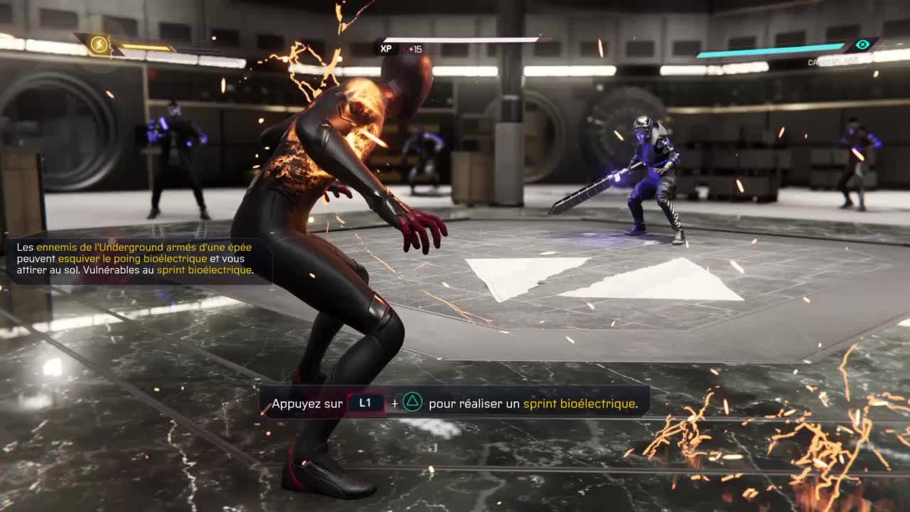 Spidey combat chez l'Underground