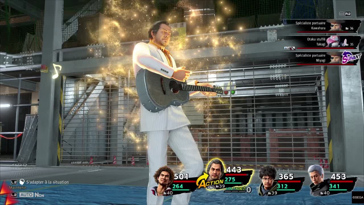 Yakuza Like a Dragon : Survivre à l'arène d'Osaka