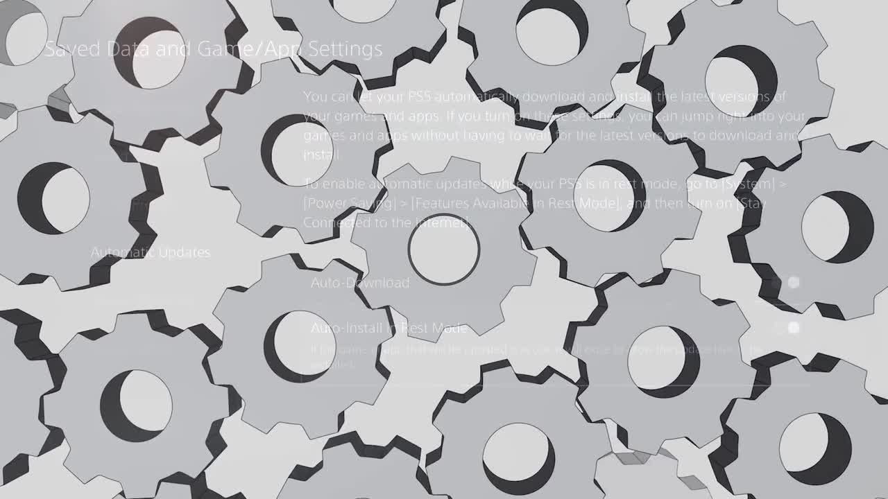 PS5 Recommended Settings