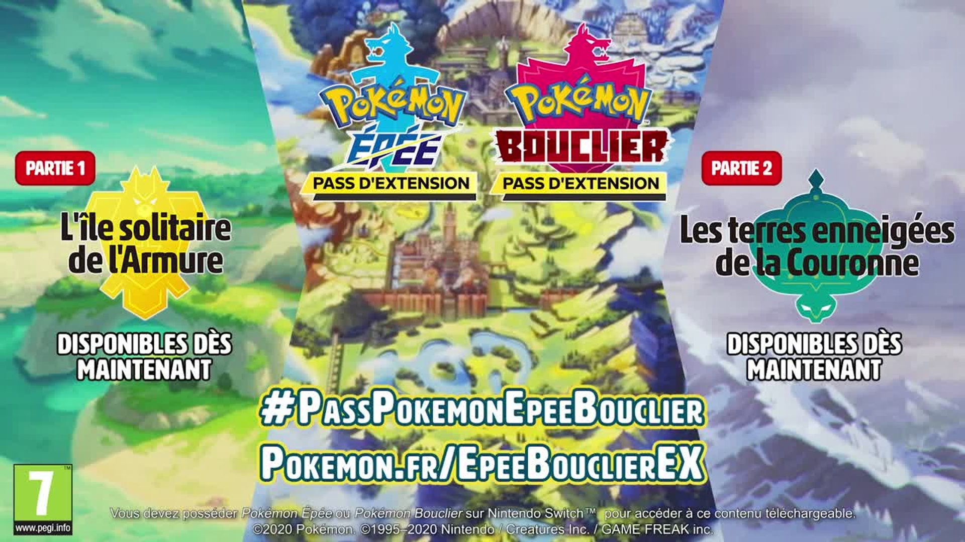 Pokémon Epee/Bouclier : Pack d'extension - Vidéo Dailymotion