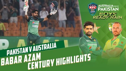 Descargar video: Babar Azam Century Highlights | Pakistan vs Australia | 3rd ODI 2022 | PCB | MM2T