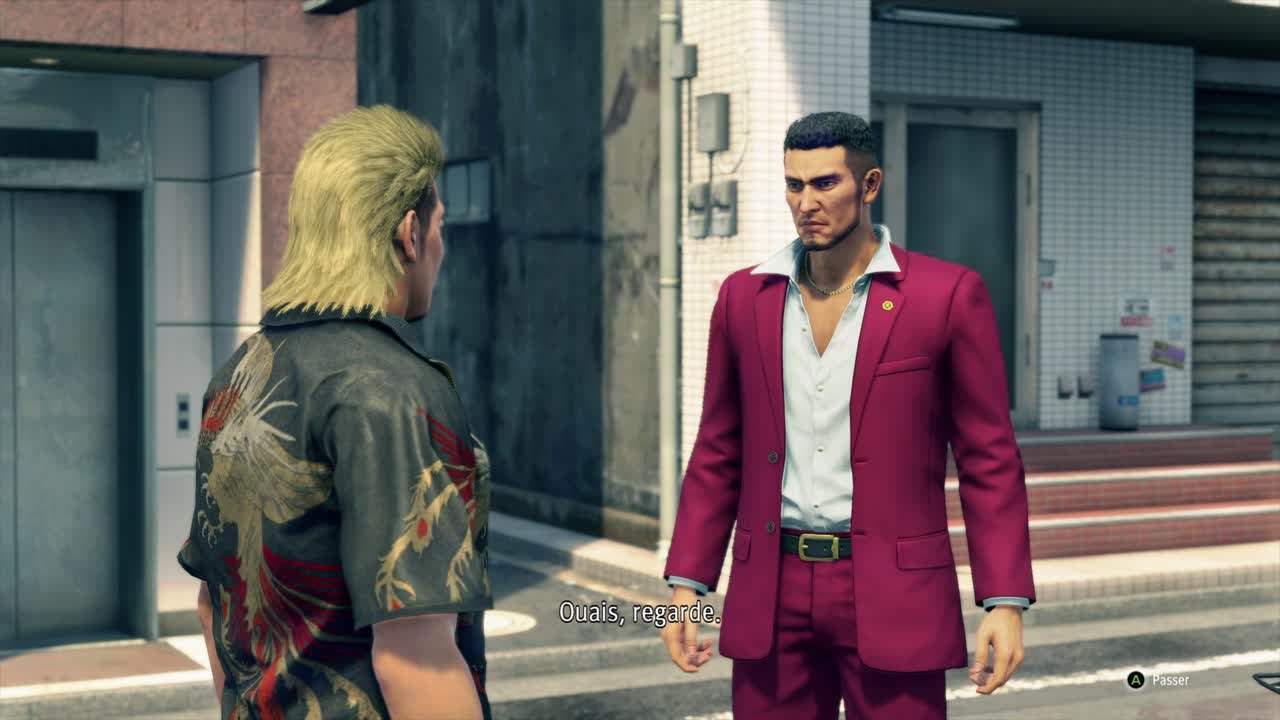 Yakuza Like a Dragon : Visite de Kamurocho en 4K sur Xbox Series X