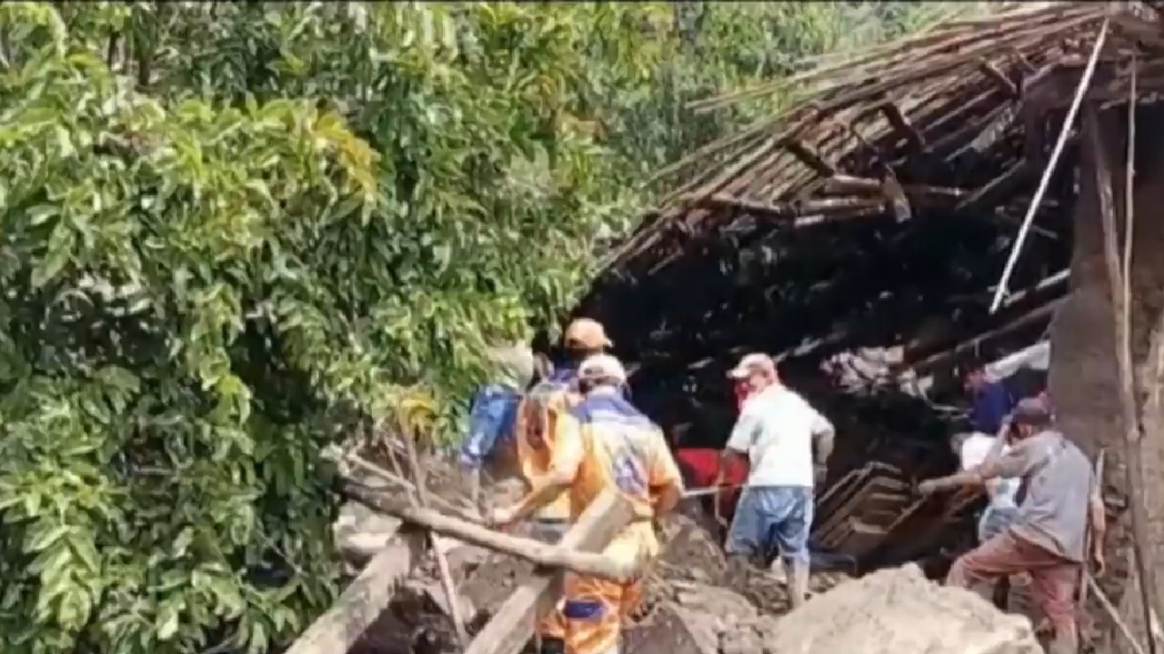 Tres integrantes de una familia, entre ellos un menor, fallecieron tras deslizamiento de tierra