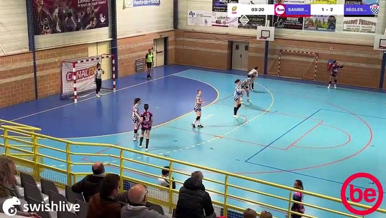 Swish Live - Sambre-Avesnois Handball - Club Athlétique Béglais - 6428069