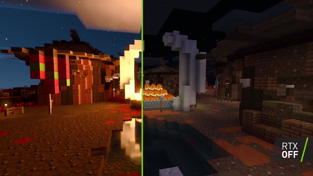 Minecraft : RTX Trailer